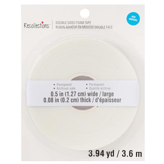 12 Pack: /2" x 4yd. Double-Sided Foam Tape by Recollections
